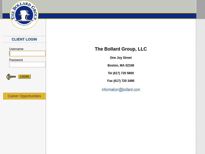 The Bollard Group LLC Home Page