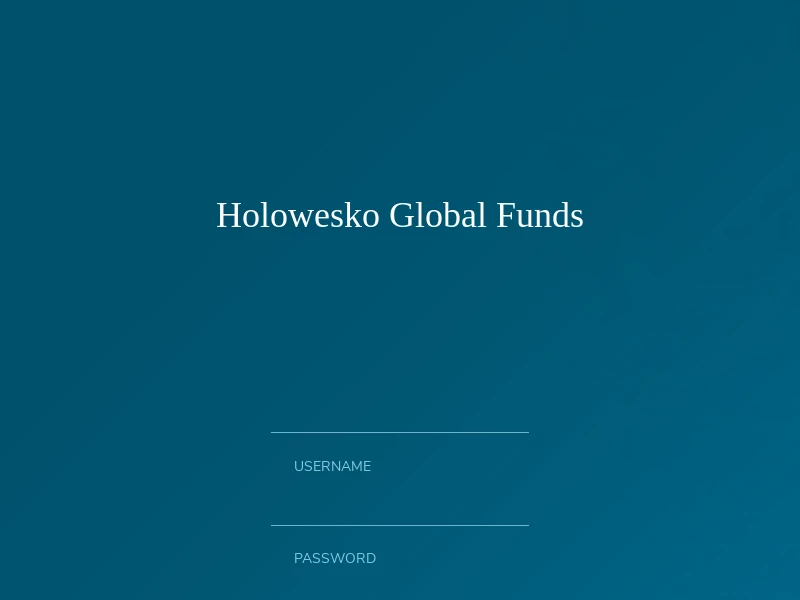 Holowesko Funds | Home