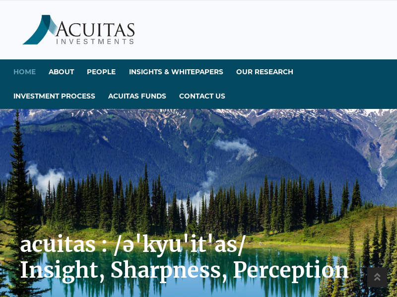 Acuitas Investments, LLC