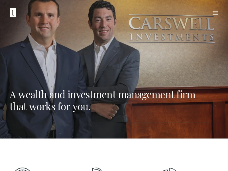 Carswell Investments – A wealth and investment management firm that works for you.