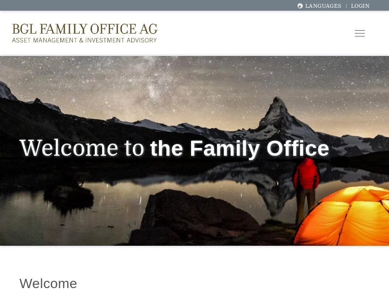 Welcome to BGL Family Office | BGL Family Office AG