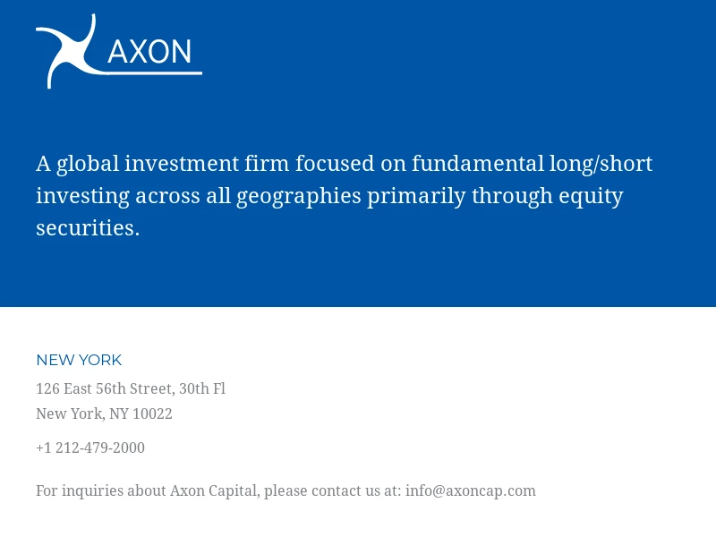 Axon Capital | Home