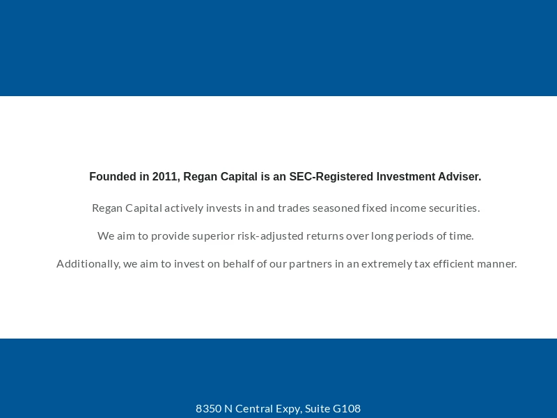 Regan Capital – Regan Capital