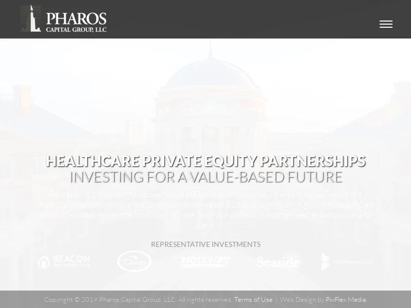 Pharos Capital Group | Healthcare Private Equity