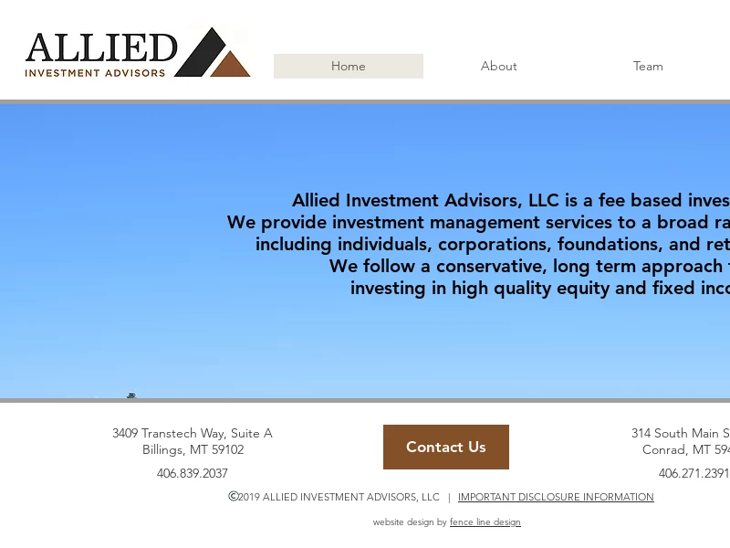Home | Allied Investment Advisors | Fee-based Investment Management Service | Allied Investment Advisors | Fee-based Investment Management Service