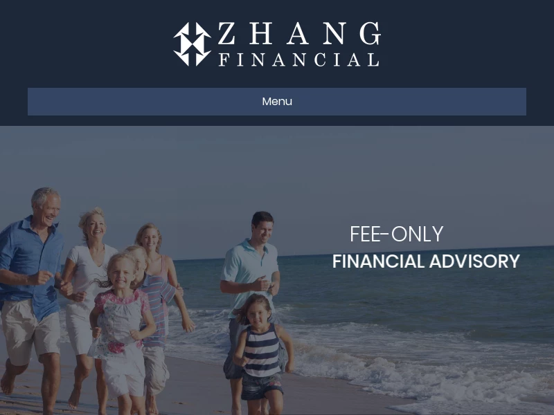 Fee-Only Financial Advisory Firm - Zhang Financial