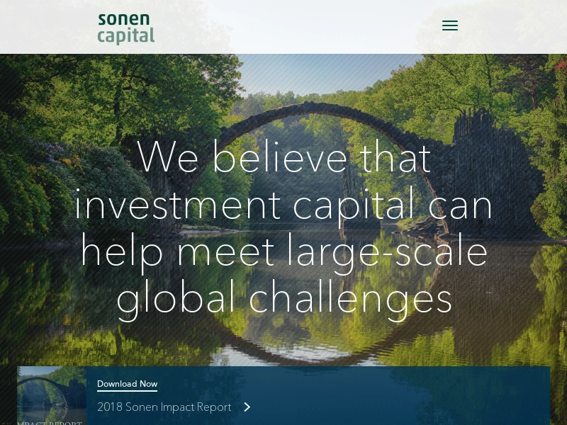 Impact Investment Firm - Sonen