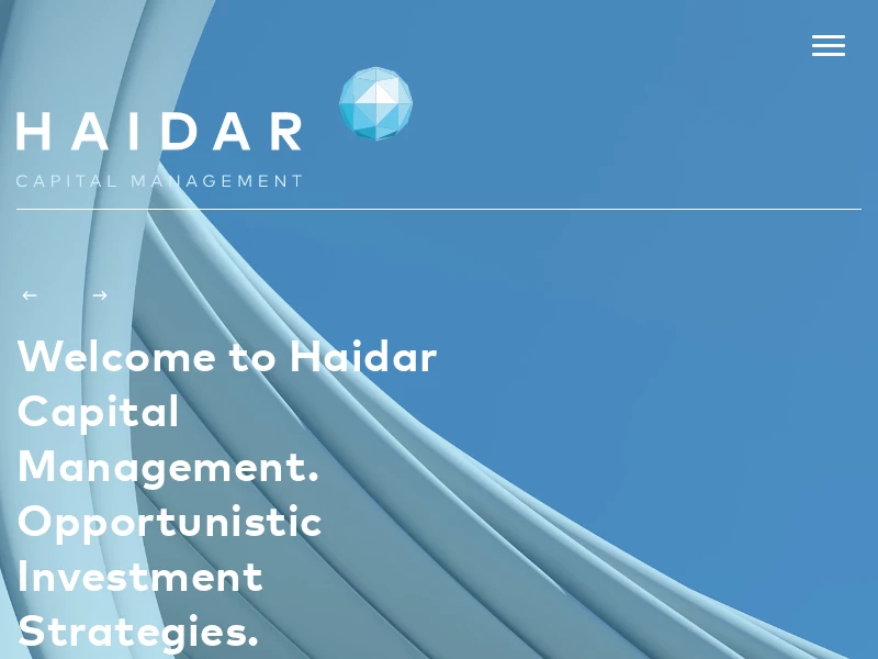 Home | Haidar Capital Management LLC