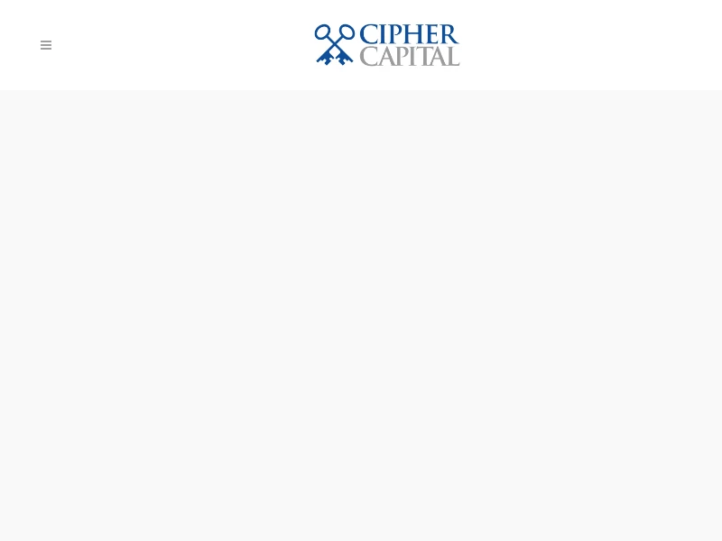 Cipher Capital | A Systematic Approach to Investing