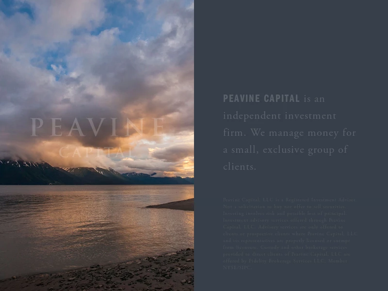 Peavine Capital | Investment Management