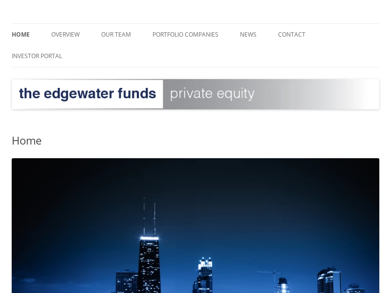 Edgewater Funds – Private Equity Capital