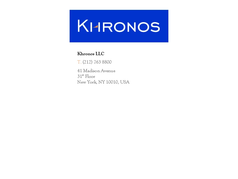 Khronos LLC