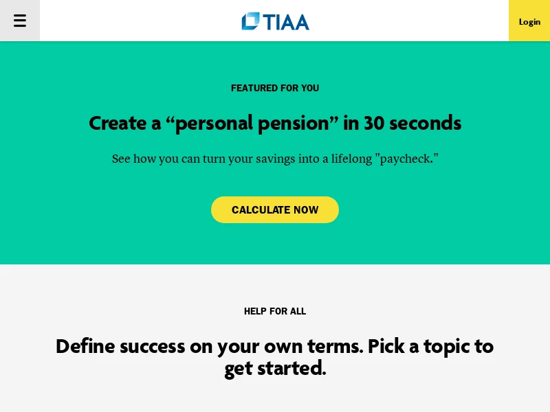 Investing, Advice, Retirement and Banking | TIAA