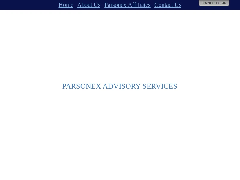 PARSONEX ADVISORY SERVICES
