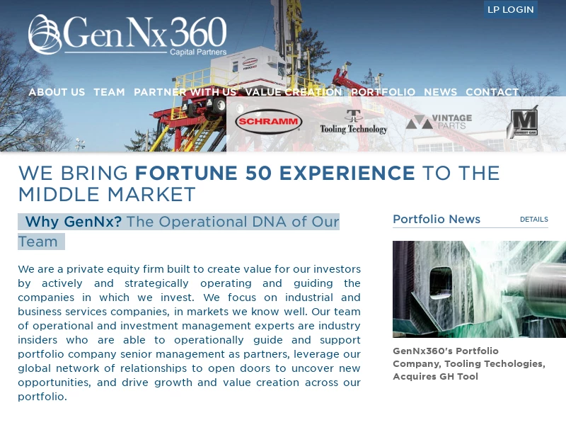 GenNx360 | Private Equity | Middle-Market | Industrial Business Services