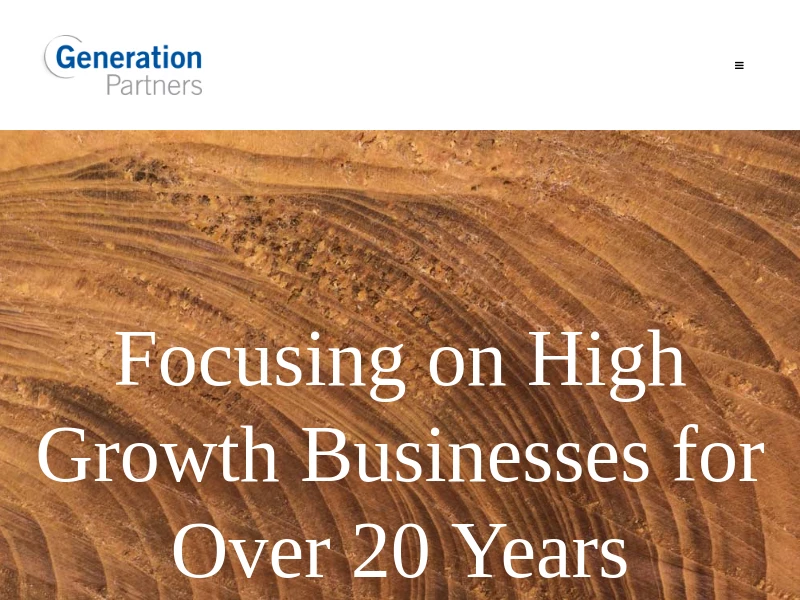 Growth Equity Firm | Private Equity Investments | Generation Partners