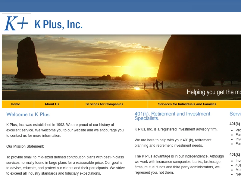 K Plus, Inc.