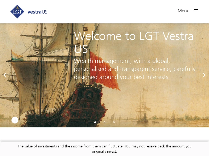 Welcome to LGT Wealth Management US