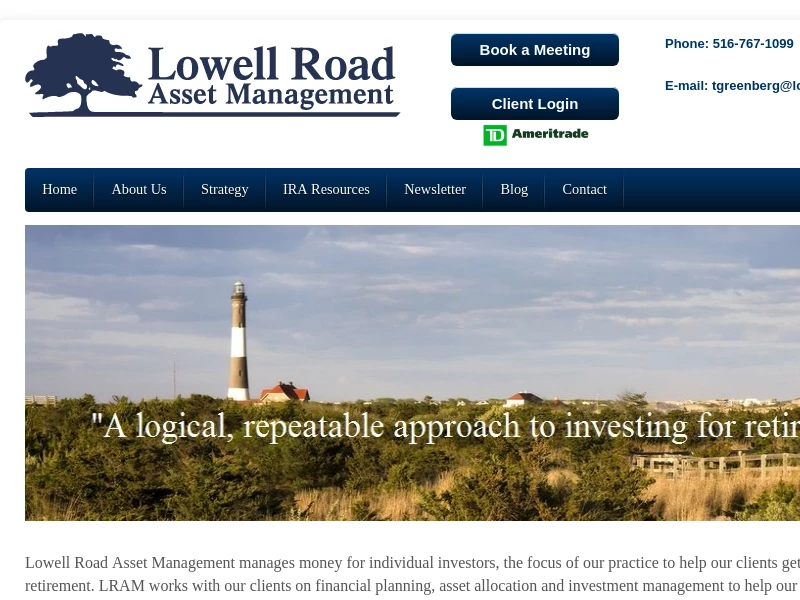 Home | Lowell Road Asset Management