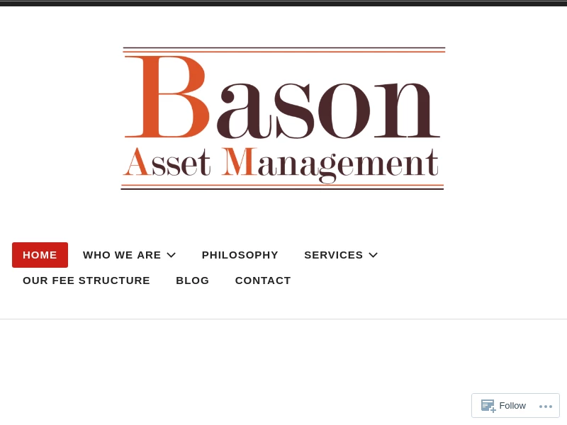 Bason Asset Management – Smarter Portfolios. Sensible Fees