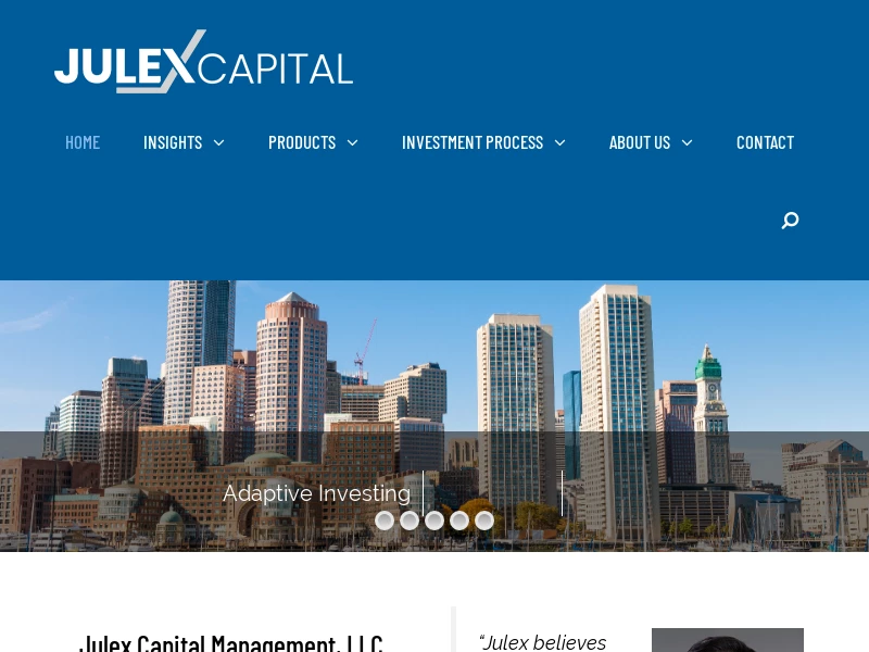 Julex Capital | Tactical and Risk Managed Solutions