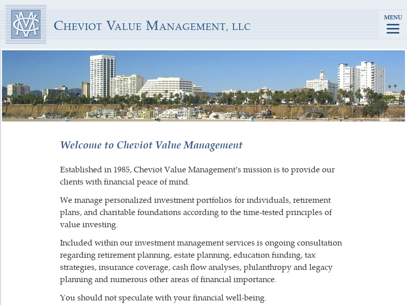 Cheviot Value Management