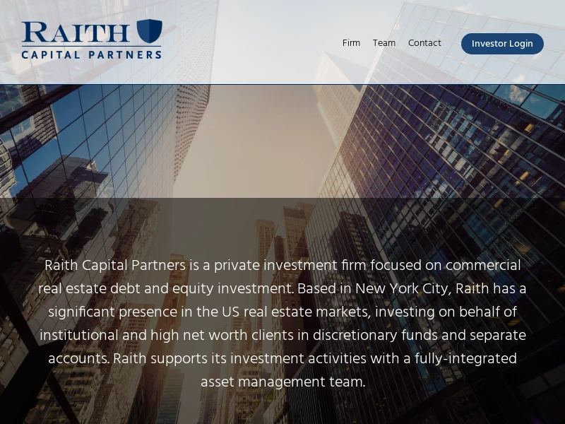 Home - Raith Capital Partners