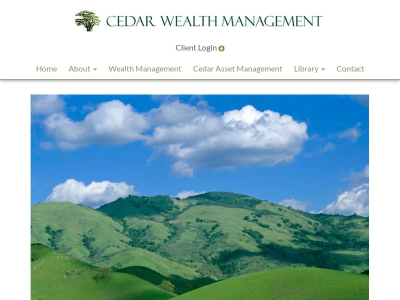Home | Cedar Wealth Management