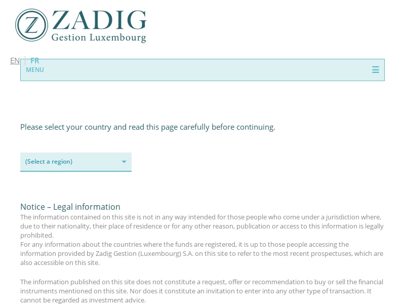Home Page - Zadig Asset Management