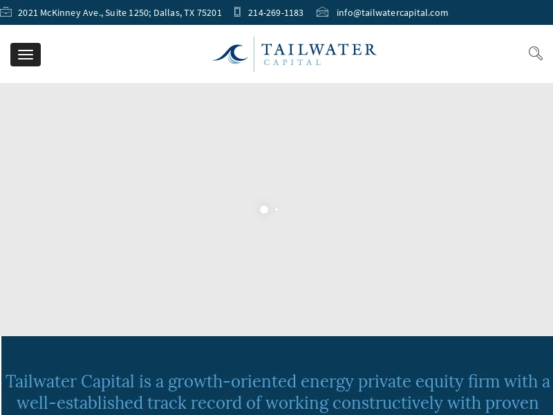 Tailwater Capital – Growth Capital for the Energy Industry