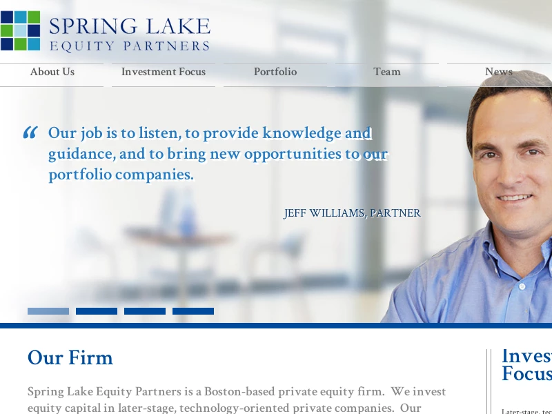 Spring Lake Equity Partners - Spring Lake Equity Partners