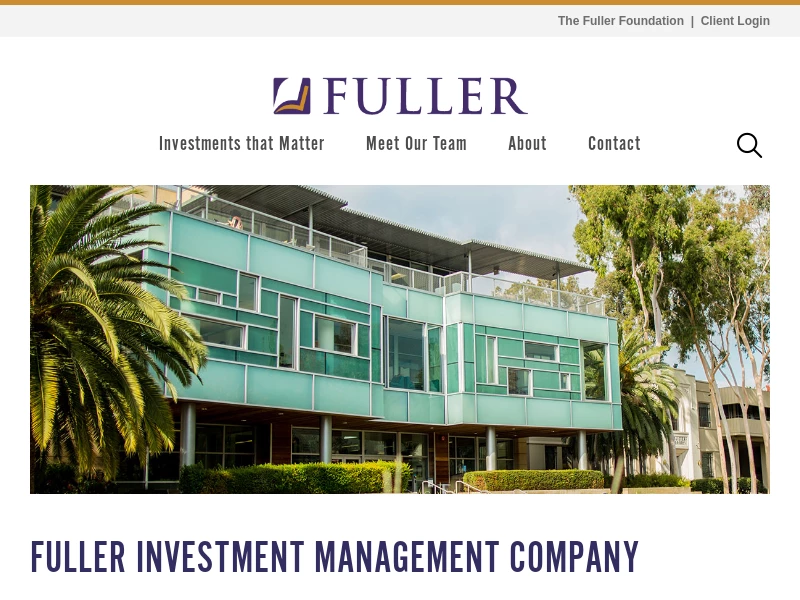 Home | Fuller Investment Management Company