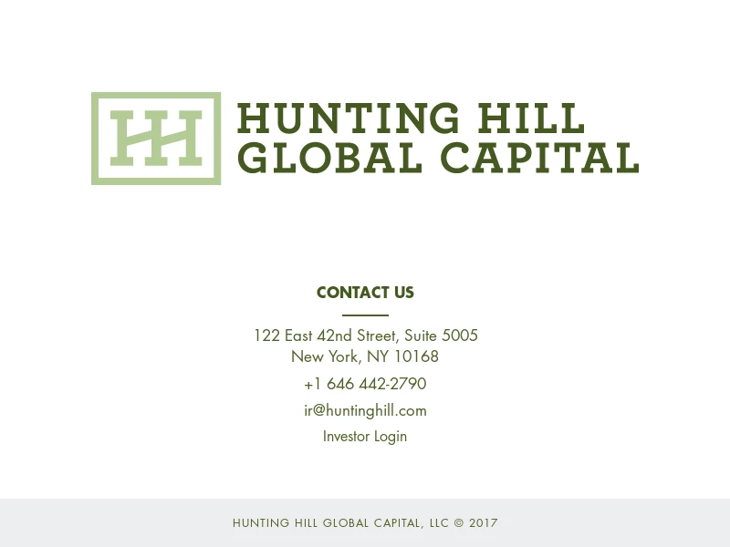 Hunting Hill Global Capital, LLC