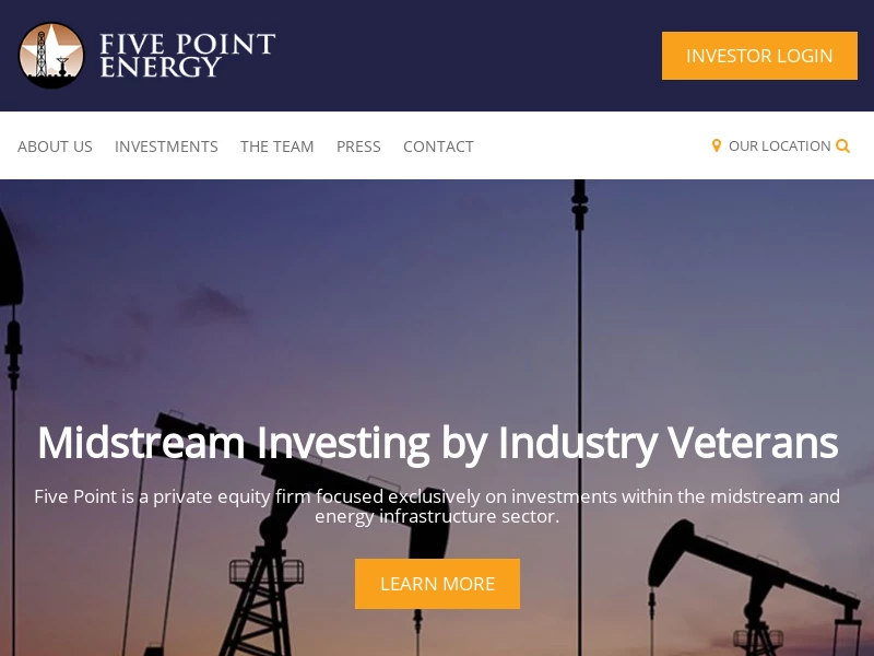 Five Point Energy – Midstream Investing by Industry Veterans