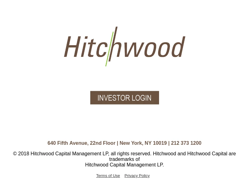 Hitchwood Capital Management LP