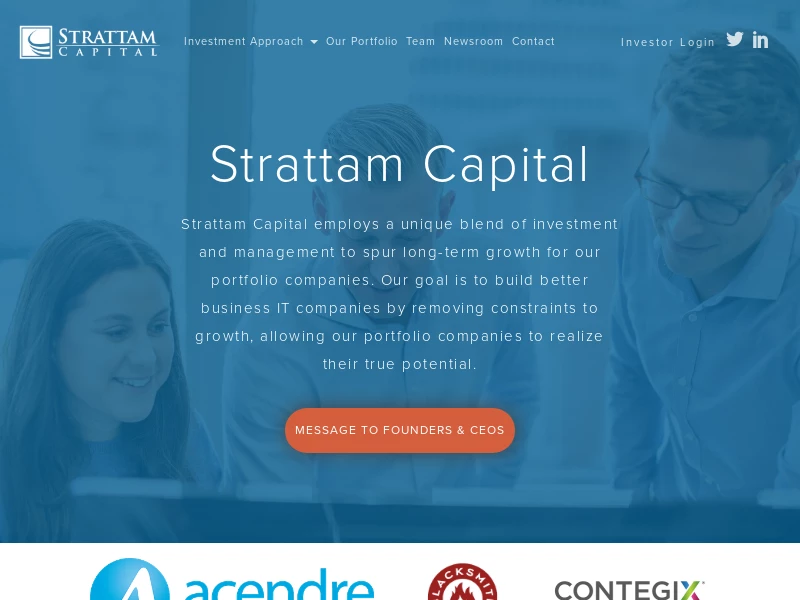 Private Equity for Technology Companies | Strattam Capital