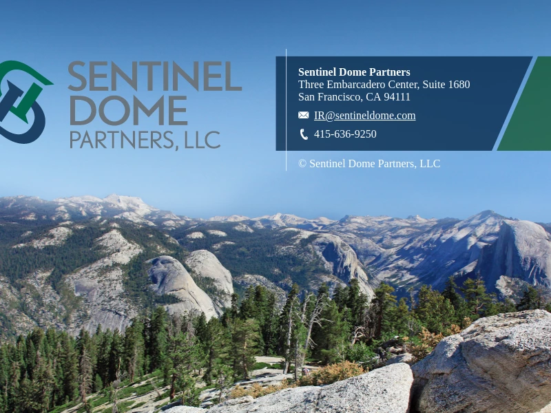 Sentinel Dome Partners, LLC