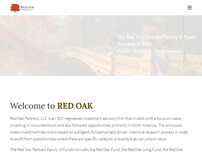 Red Oak Partners - Investment Advisory Firm