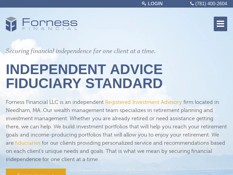 Forness Financial LLC - Financial Advisors - Needham, MA