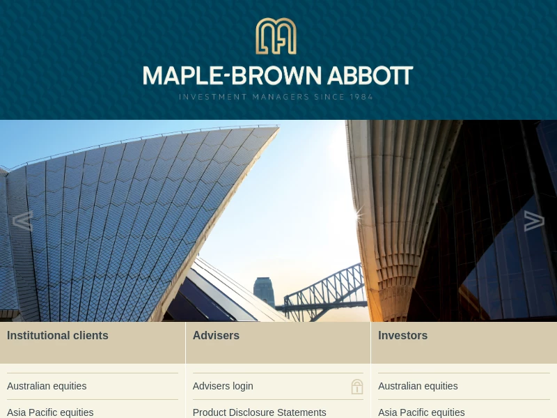 Boutique Fund Managers | Maple-Brown Abbott