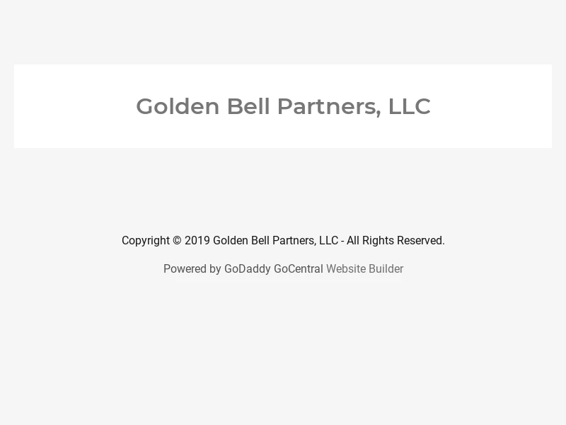 Golden Bell Partners, LLC