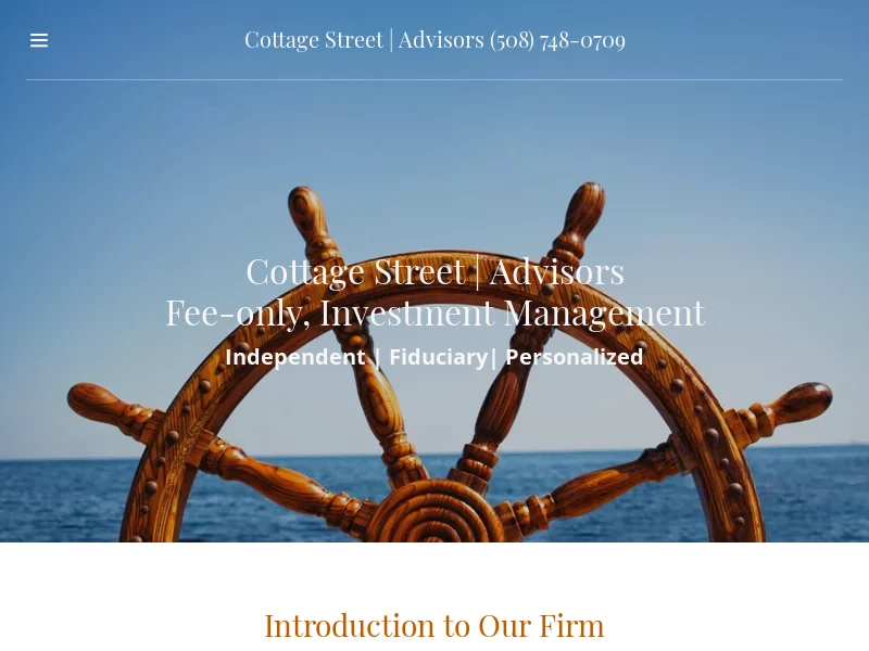 Investment Management - Cottage Street Advisors