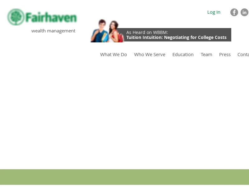 Financial Advisor | Fairhaven Wealth | Wheaton, IL