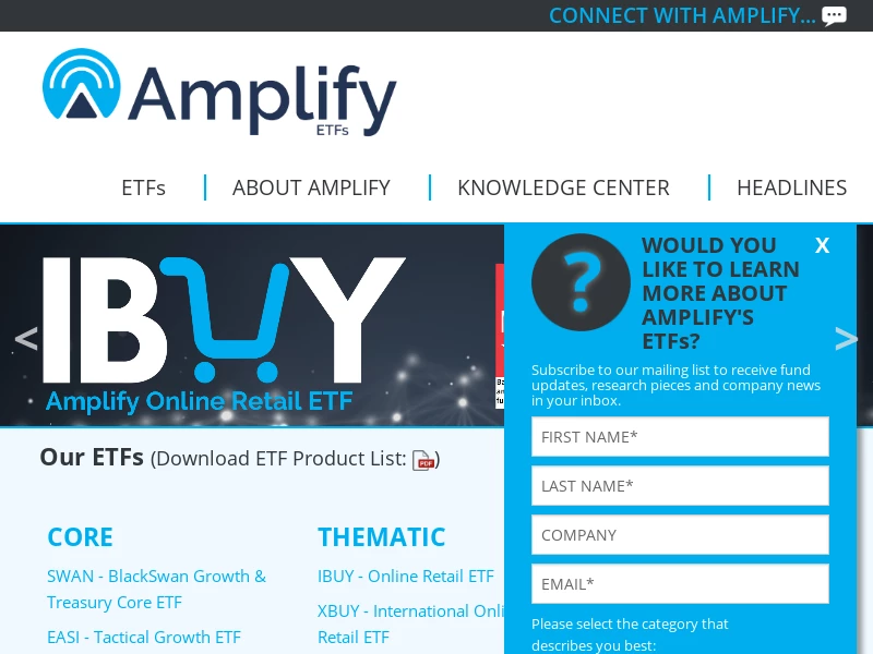 Home - Amplify ETFs