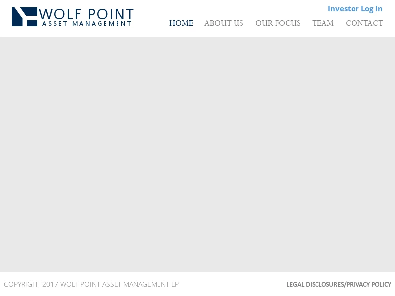 Wolf Point Asset Management - Private Market Investment Solutions
