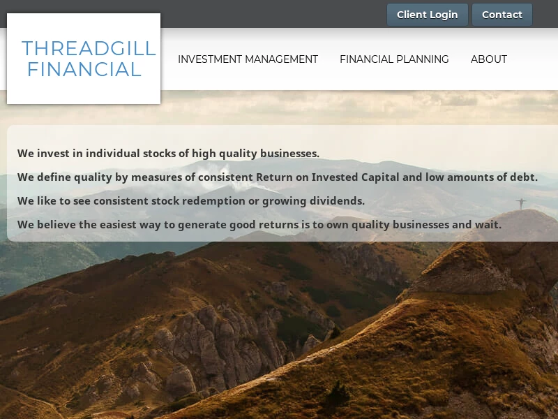 Home | Threadgill Financial