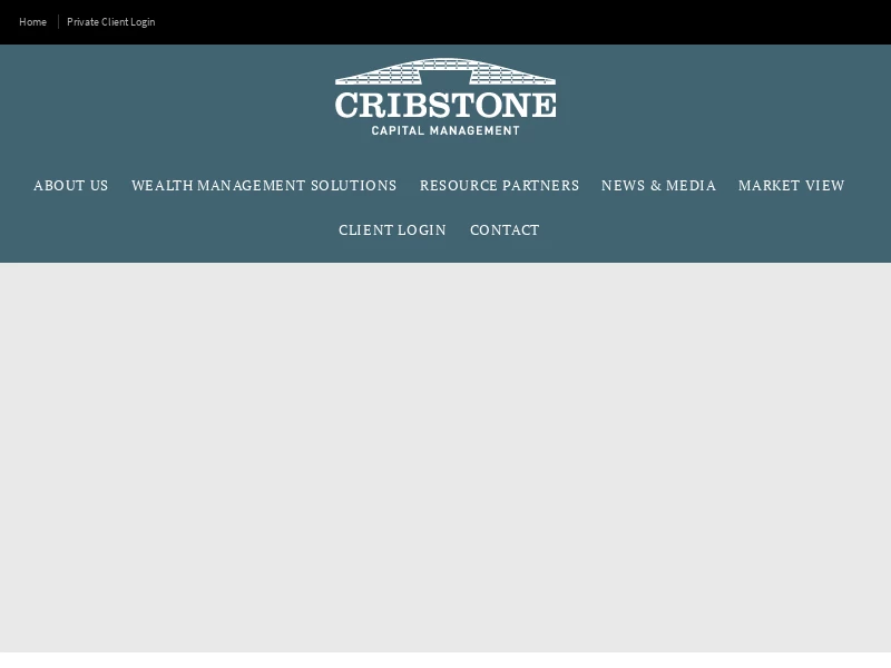 Welcome Cribstone Capital Management | EP Wealth
