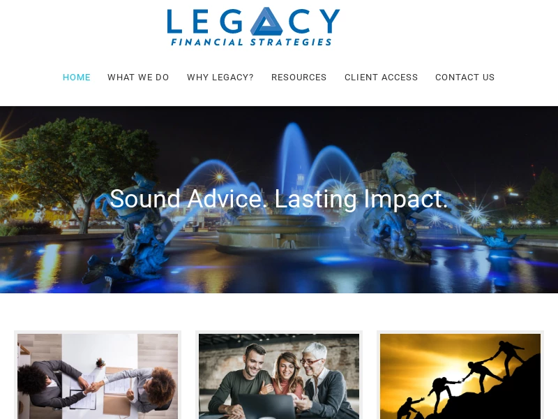 Legacy Financial Strategies, LLC - View Your Plan Anytime, Anywhere