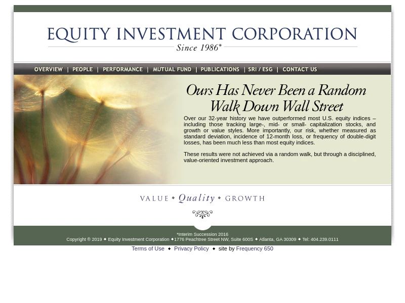 Home - Equity Investment Corporation