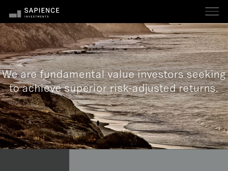 Sapience Investments LLC